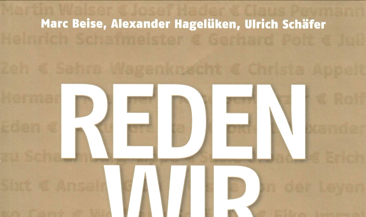 Cover Reden wir über Geld 09 2010 2