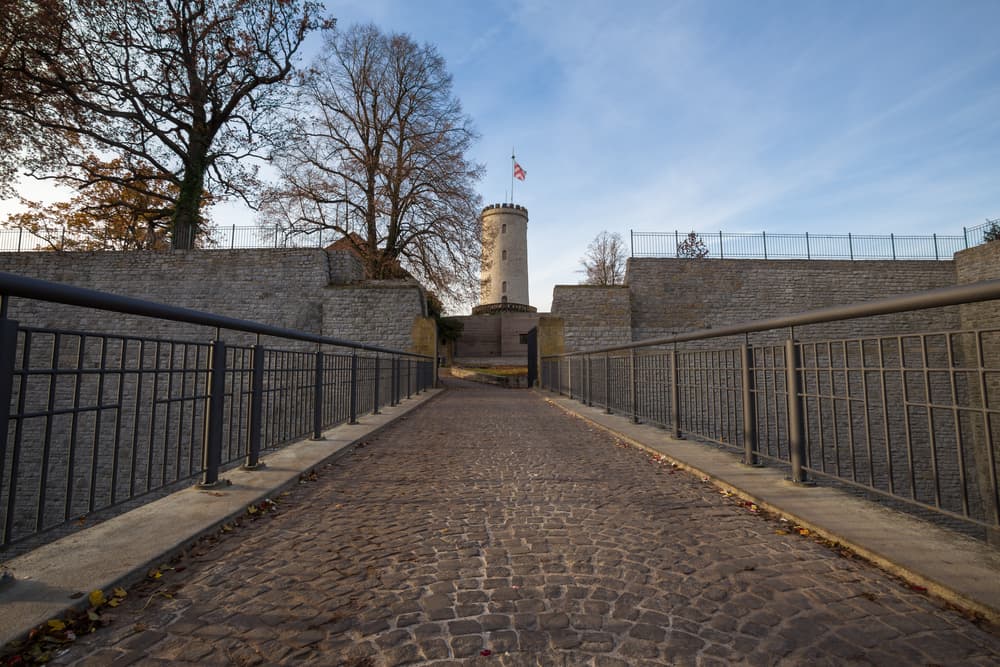 Aufgang zur Sparrenburg in Bielefeld