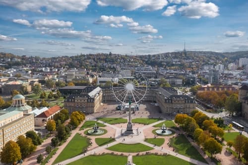 Blick über Stuttgart